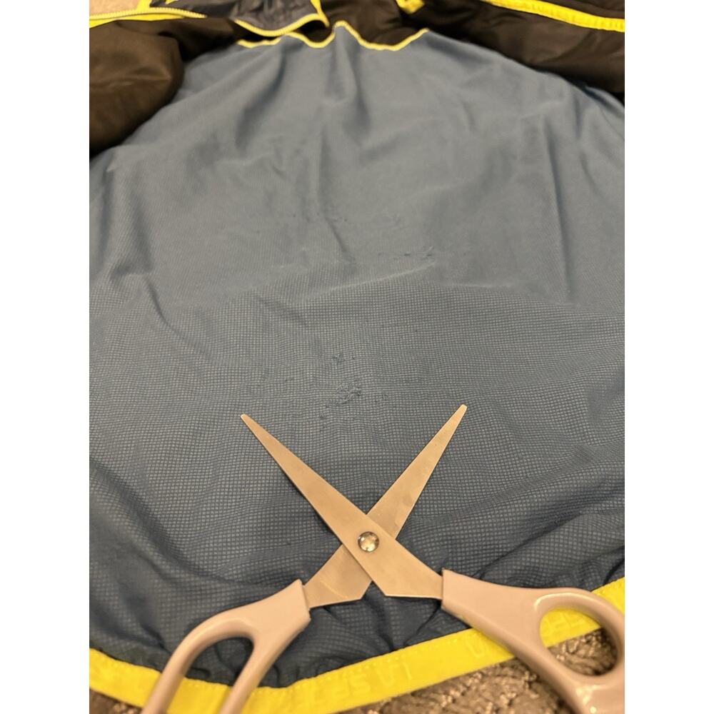 La Sportiva Windbreaker Hustle Vest Gray Yellow Trim Medium Men’s - Picture 8 of 12